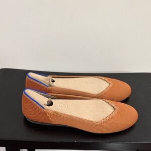 Rothy's Terracotta Fawn Flats Size 8